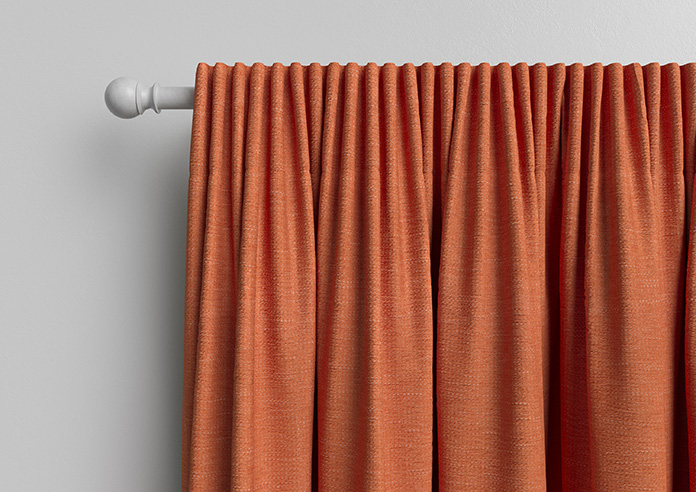 Carron, Tangerine - Made to Measure Curtains - Image 10